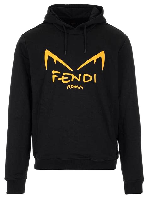 fendi hoodie men's eyes|farfetch Fendi hoodie.